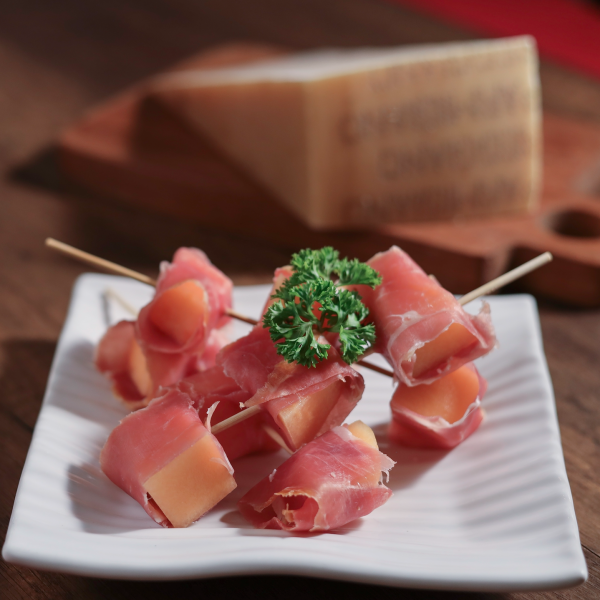 A16. PARMA HAM AND MELON