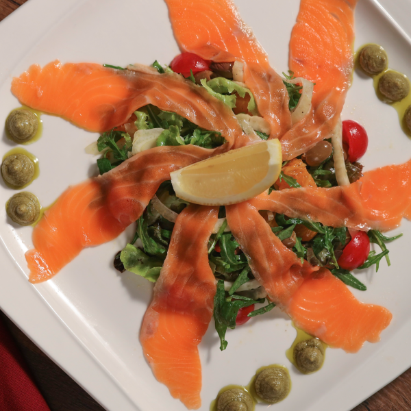 A9. SALMON CARPACCIO “ORA KING”