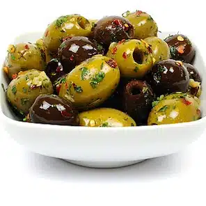 M2. MARINATED MIX ITALIAN OLIVES